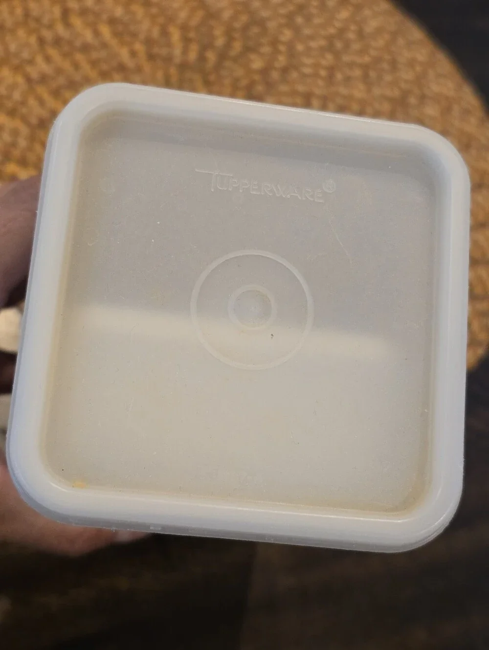 Vintage Tupperware Cheese/ Crackers Container